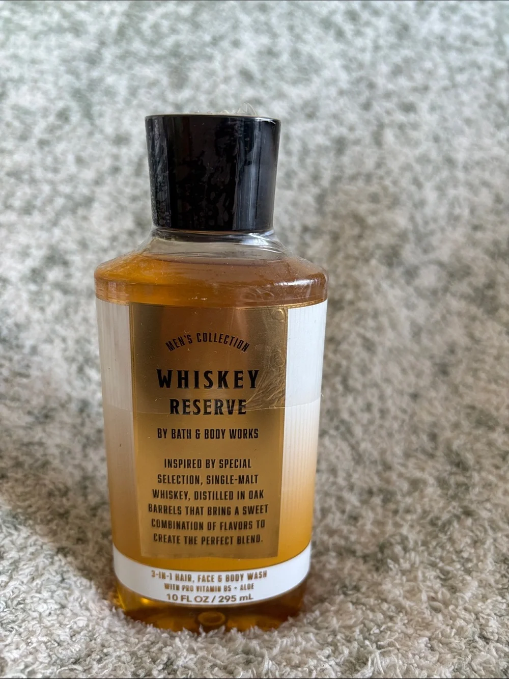 Bath & Body Works Mens Whiskey Reserve Body Wash 3in1 NWT 10 oz